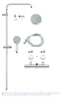 Душова система з термостатом для душа Grohe New Tempesta Cosmop. System (27922000)