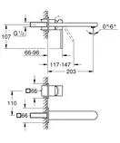 Grohe Plus Змішувач для раковини, L-Size, хром (29306003)