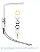 Grohe Eurocube Смеситель для кухни, хром (31255000)