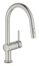 Grohe Minta Touch Змішувач для кухні, SuperSteel (31358DC2)
