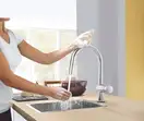 Grohe Minta Touch Змішувач для кухні, SuperSteel (31358DC2)