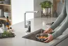 Grohe K700U Мийка для кухні, нержавіюча сталь (31574SD1)