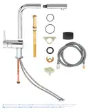 Grohe Minta Змішувач для кухні, висувний вилив (32168000)
