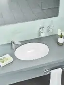 Grohe Bau Ceramic Вбудована раковина 55, біла (39423000)