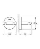 Гачок для халата Grohe Bau Cosmopolitan Neutral (40461001)
