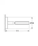 Тримач для аксесуарів Grohe Bau Cosmopolitan Neutral (40585001)