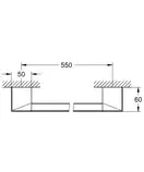 Поручень для ванни/тримач для рушника Grohe Selection Cube (40807000)