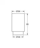 Стакан для зубних щіток Grohe Selection (41029000)