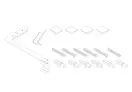 KOER SR SP02-100x200 Walk-In, прозоре скло, матове золото (KR5396)