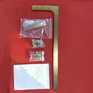 KOER SR SP02-100x200 Walk-In, прозоре скло, матове золото (KR5396)