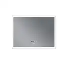 Дзеркало Mixxus FLAT MR04-80x60 з Led Touch, Anti-fog, димером, регулятором яскравості, годинником (MI6928)