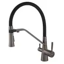 Mixxus Premium Magnet 021 Змішувач для кухні, графіт (MI6975)