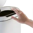 Відро для сміття сенсорне овальне Mixxus Premium Topper-TC0112 White 12л колір білий (MI7082)