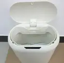 Відро для сміття сенсорне овальне Mixxus Premium Topper-TC0112 White 12л колір білий (MI7082)