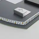 Дзеркало Mixxus Premium TOPPER MS01-90x70-Reverse з Led Touch, Anti-fog, димером (3-6,5kK) (MP6632)