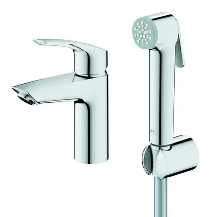 Grohe Eurosmart New Змішувач для раковини, хром (23124003) Grohe Eurosmart New Змішувач для раковини, хром (23124003)