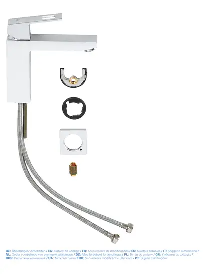 Grohe Eurocube Змішувач для раковини M-розміру, хром (23446000)