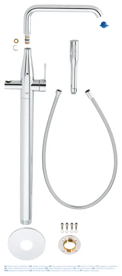 Grohe Essence New Підлоговий змішувач для ванни, хром (23491001)