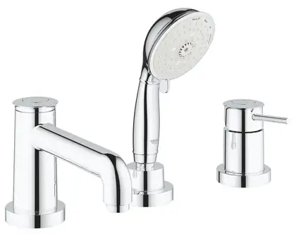 Grohe BauClassic Змішувач на борт ванни, хром (2511800A) Grohe BauClassic Змішувач на борт ванни, хром (2511800A)