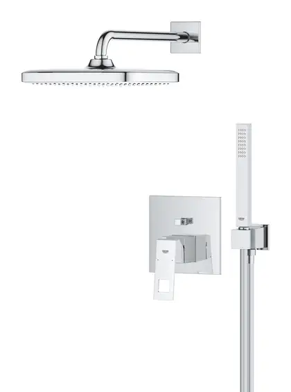 Grohe Eurocube Tempesta 250 Cube, Прихована душова система (25289000)
