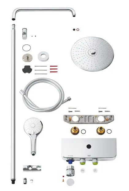 Душова система з термостатом для душа Grohe Euphoria SmartControl System (26509000)