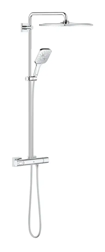 Душова система з термостатом Grohe Rainshower, хром (26649000)