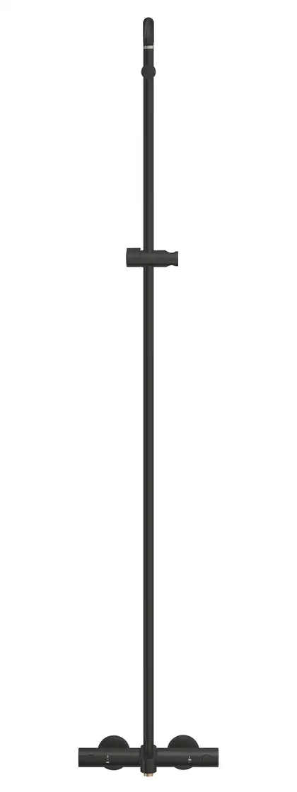 Grohe Tempesta System 250 Cube Душова система для ванни, чорний матовий (266912431)