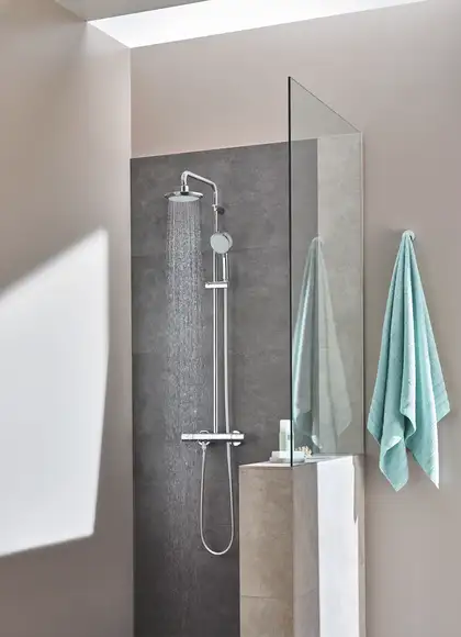 Душова система з термостатом для душа Grohe New Tempesta Cosmop. System (27922000)