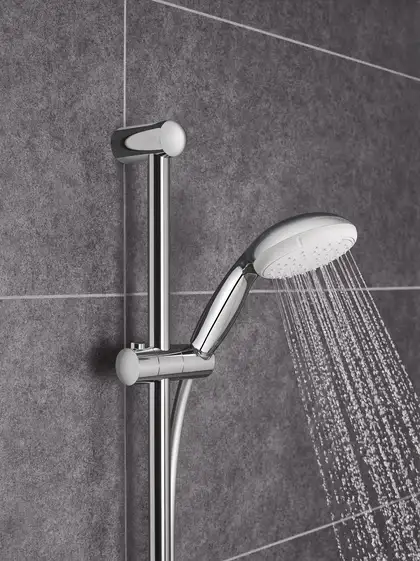 Душовий гарнітур зі штангою, 1 режим струменю Grohe New Tempesta Classic (27924001)