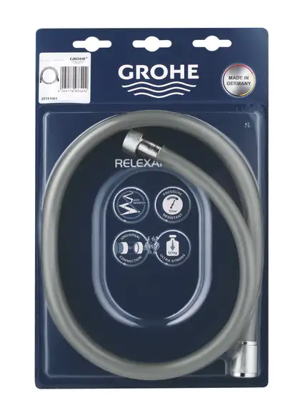 Душовий шланг 1500 Grohe Relexaflex (28151001) Душовий шланг 1500 Grohe Relexaflex (28151001)