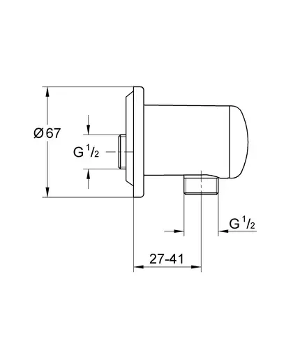 Шлангове підключення Grohe Relexa neutral (28671000)