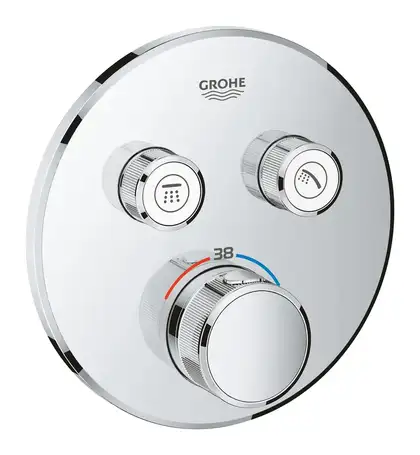 Grohe Grohtherm SmartControl Термостат на 2 потребителя, хром (29119000)