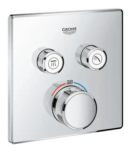 Grohe Grohtherm SmartControl Термостат на 2 потребителя, хром (29124000)