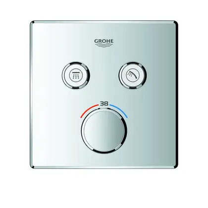 Grohe Grohtherm SmartControl Термостат на 2 потребителя, хром (29124000)