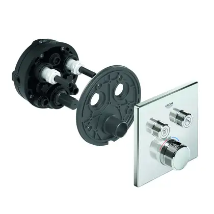 Grohe Grohtherm SmartControl Термостат на 2 потребителя, хром (29124000)