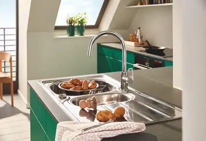 Grohe BauLoop New Змішувач для кухні, хром (30543000)