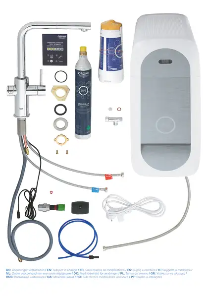 Система фільтрів для питної води зі змішувачем Grohe Blue Home Connected (31539000)
