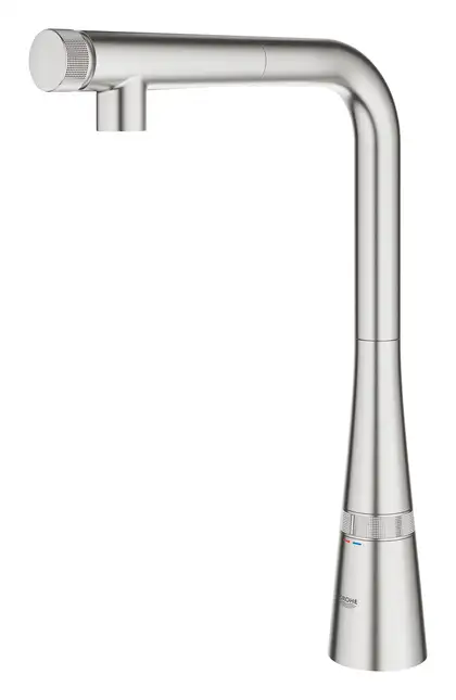 Змішувач для кухні з висувним виливом Grohe Zedra SmartControl (31593DC2)