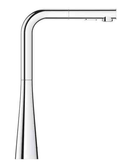 Змішувач для кухні з висувним виливом Grohe Zedra (32553002)
