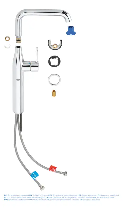 Змішувач на стільницю для раковини XL-розміру Grohe Essence New (32901001)