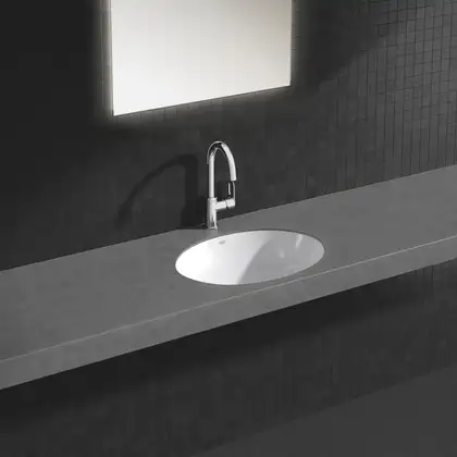 Grohe Bau Ceramic Вбудована раковина 55, біла (39423000)