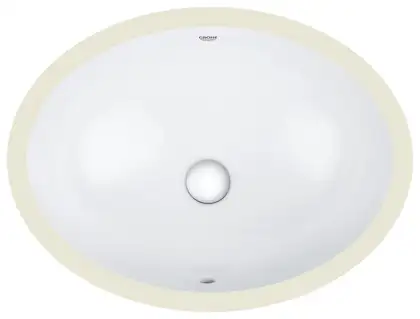 Grohe Bau Ceramic Вбудована раковина 55, біла (39423000)