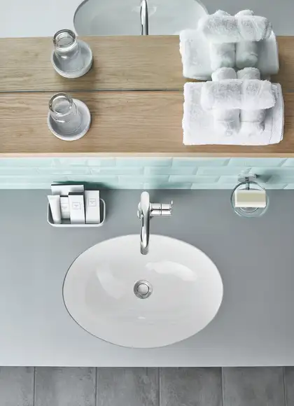 Grohe Bau Ceramic Вбудована раковина 55, біла (39423000)