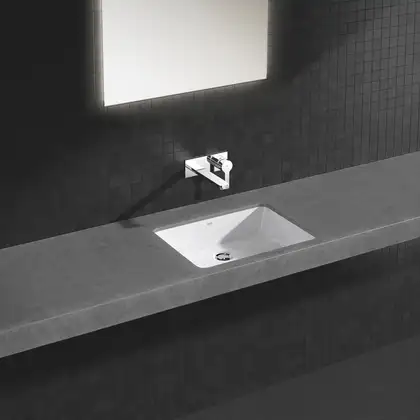 Раковина 50 вбудованого монтажу під стільницю Grohe Cube Ceramic 492х370 мм (3948000H)