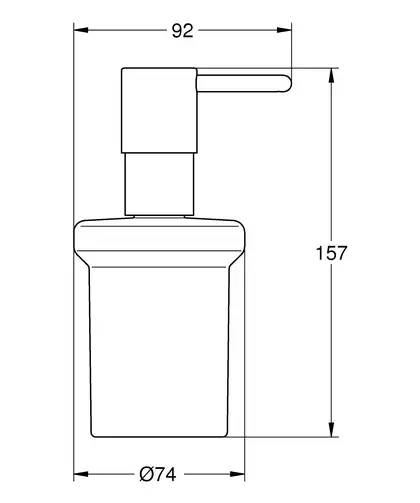 Дозатор рідкого мила Grohe Essentials New (40394001)