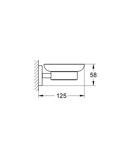 Мильниця Grohe Essentials New (40444001)