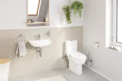 Йорж для унітазу Grohe Bau Cosmopolitan Neutral (40463001) Йорж для унітазу Grohe Bau Cosmopolitan Neutral (40463001)
