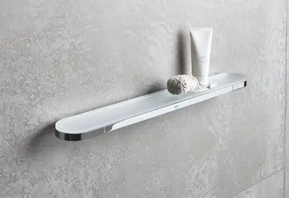 Полиця для ванної кімнати скляна Grohe Selection (41057000)