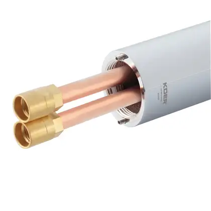 Koer KB-10028-01 Змішувач для умивальника, хром (KR5289)