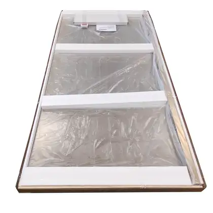 KOER SR SP02-100x200 Walk-In, прозоре скло, матове золото (KR5396)